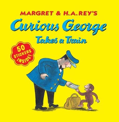 bokomslag Curious George Takes A Train With Stickers