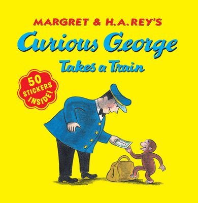 Curious George Takes A Train With Stickers 1