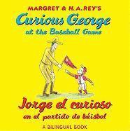 bokomslag Curious George At The Baseball Game/Jorge El Curioso En El Partido De Beisbol