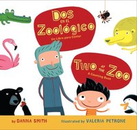 bokomslag Dos En El Zoologico/Two At The Zoo Bilingual Board Book