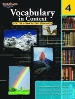 bokomslag Vocabulary in Context for the Common Core Standards Reproducible Grade 4