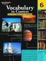 bokomslag Vocabulary in Context for the Common Core Standards Reproducible Grade 6