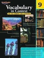 Vocabulary in Context for the Common Core Standards Reproducible Grade 9 1