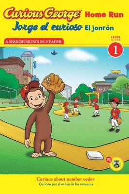 bokomslag Curious George Home Run/Jorge El Curioso El Jonron