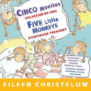 bokomslag Five Little Monkeys Storybook Treasury/Cinco Monitos Coleccion de Oro