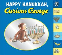 bokomslag Happy Hanukkah, Curious George Tabbed Board Book