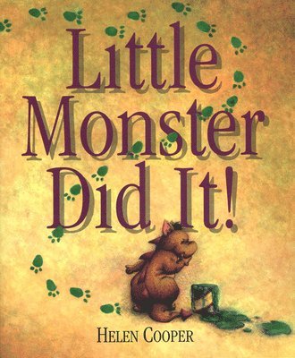 Helen Cooper - Little Monster Did It!, Häftad