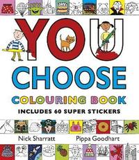 bokomslag You Choose: Colouring Book with Stickers
