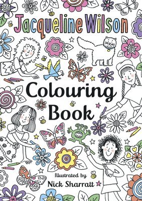 bokomslag Jacqueline Wilson Colouring Book