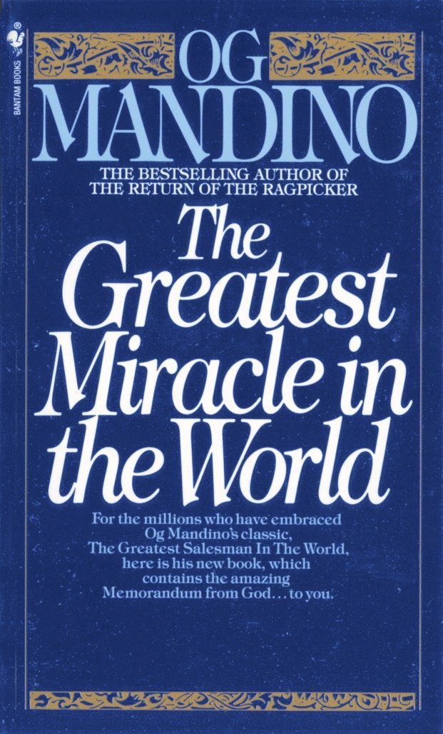 Og Mandino - Greatest Miracle in the World, Häftad