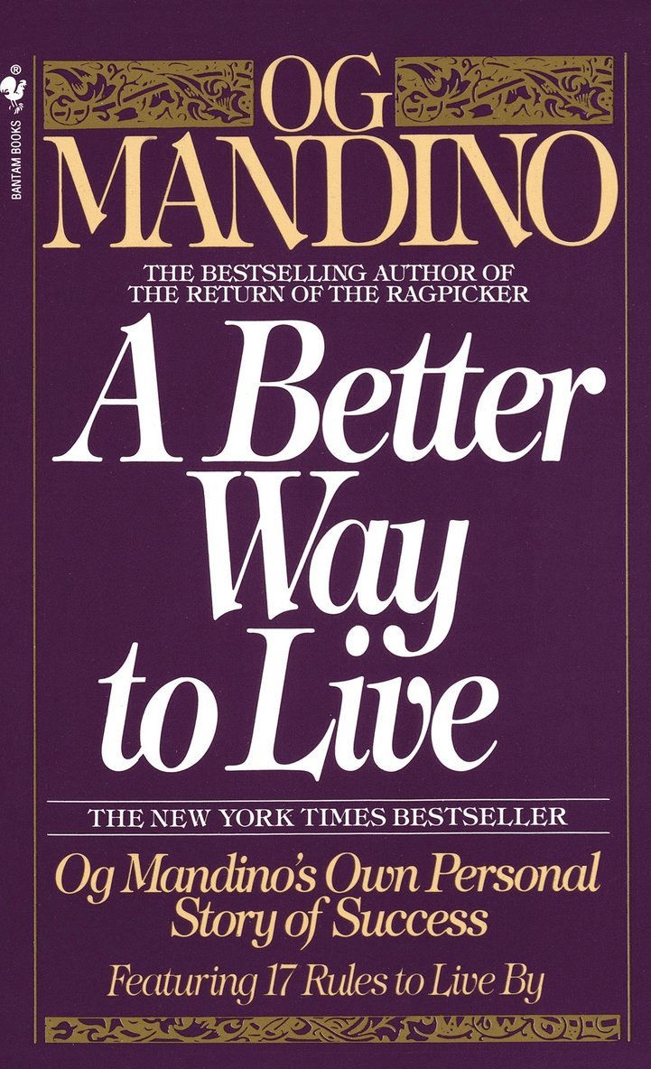 Og Mandino - Better Way to Live, Häftad