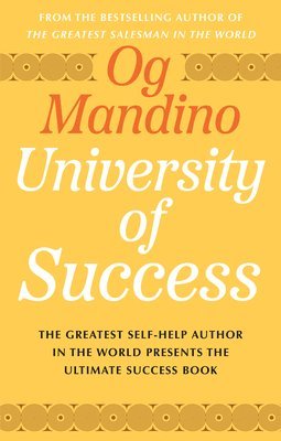Og Mandino - University of Success, Häftad