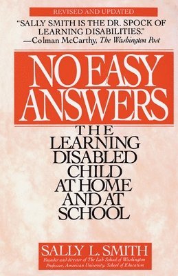 bokomslag No Easy Answer: The Learning Disabled Child at Home and at School