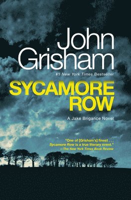 bokomslag Sycamore Row: A Jake Brigance Novel