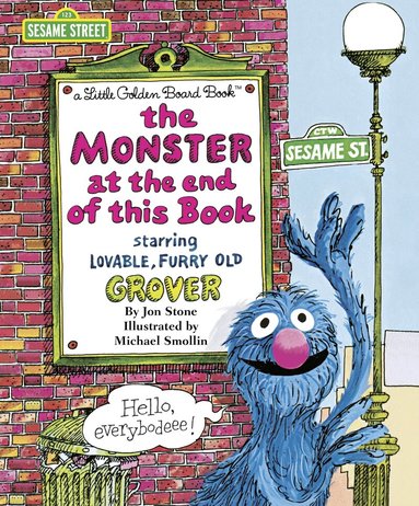 Jon Stone - Monster at the End of this Book, Kartonnage