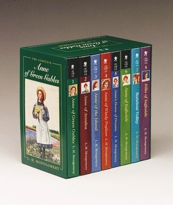 bokomslag Anne of Green Gables, Complete 8-Book Box Set