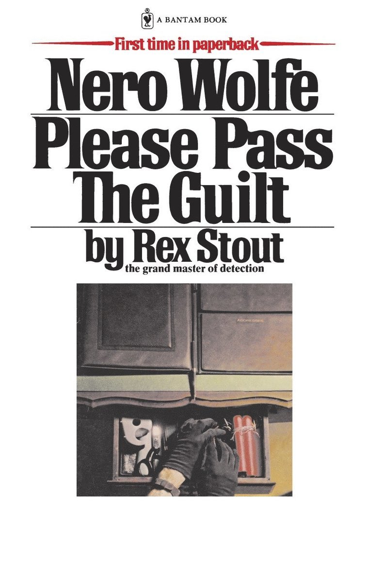 Rex Stout - Please Pass the Guilt, Häftad