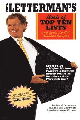bokomslag David Letterman's Book of Top Ten Lists: And Zesty Lo-Cal Chicken Recipes