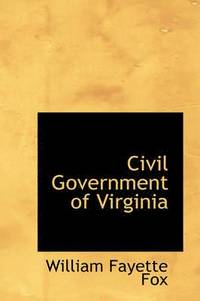 bokomslag Civil Government of Virginia