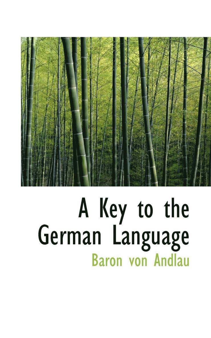 A Key to the German Language 1
