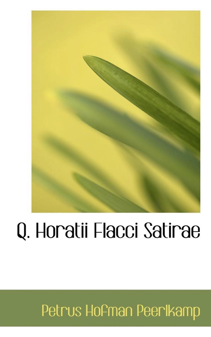 Q. Horatii Flacci Satirae