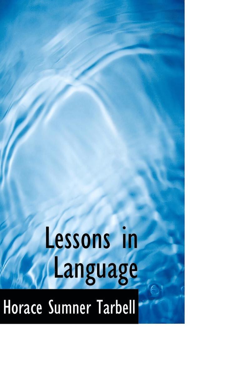 Lessons in Language
