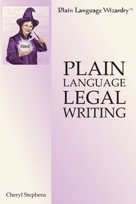 bokomslag Plain Language Legal Writing