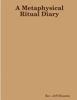 bokomslag Metaphysical Ritual Diary