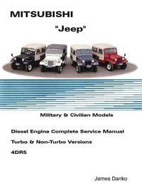bokomslag Mistubishi "Jeep" Diesel English Service Manual 4DR5