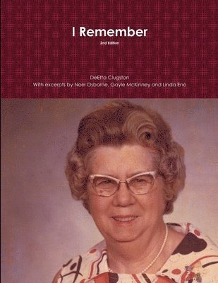 bokomslag I Remember