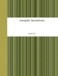 bokomslag vampire intentions