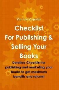 bokomslag Checklist For Publishing & Selling Your Books