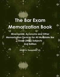 bokomslag The Bar Exam Memorization Book