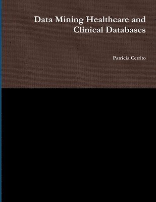 Patricia Cerrito - Data Mining Healthcare and Clinical Databases, Häftad