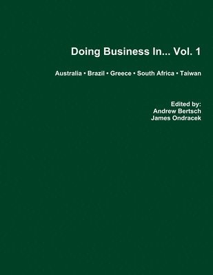 Andrew Bertsch, James Ondracek - Doing Business In... Vol. 1, Häftad