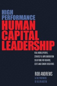 bokomslag High Performance Human Capital Leadership