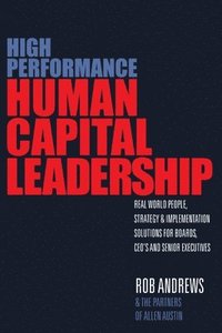 bokomslag High Performance Human Capital Leadership
