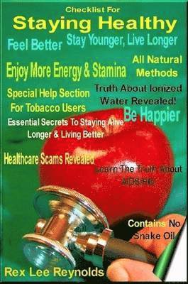 Checklist For Staying Healthy