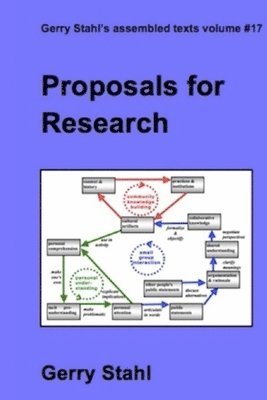 Gerry Stahl - Proposals for Research, Häftad