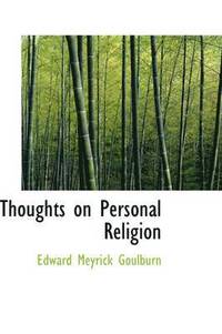 bokomslag Thoughts on Personal Religion