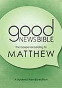 bokomslag The Gospel according to Matthew