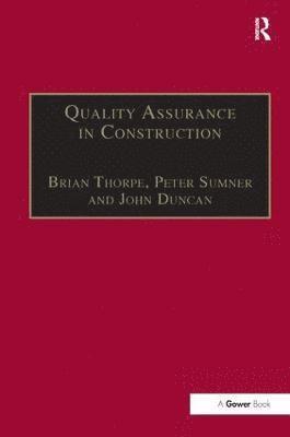 Quality Assurance in Construction 1