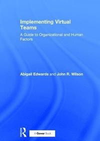 bokomslag Implementing Virtual Teams
