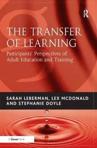 bokomslag The Transfer of Learning