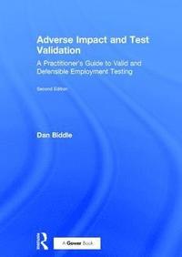 bokomslag Adverse Impact and Test Validation