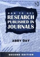 Abby Day - How to Get Research Published in Journals, Häftad