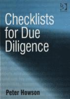 Checklists for Due Diligence