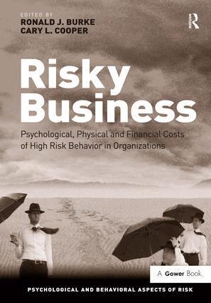 Cary L. Cooper, Ronald J. Burke - Risky Business, Inbunden