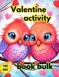 bokomslag Valentine activity book bulk for kids