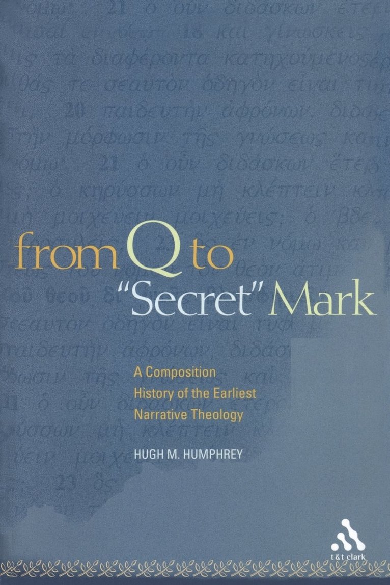 From Q to &quot;Secret&quot; Mark 1